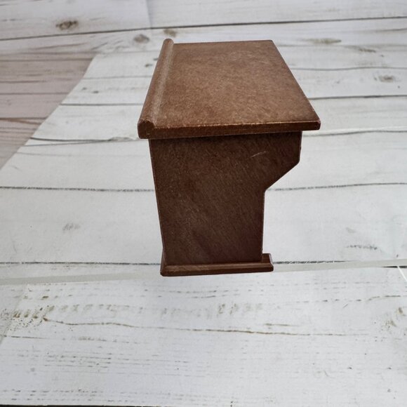 Bandai Maple Town Story 1985 Dining Room China Cabinet Hutch Desk Dollhouse - Picture 13 of 13